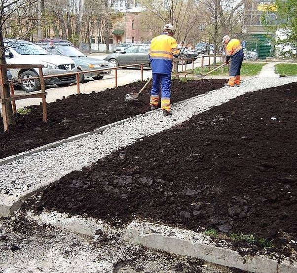 Работы по восстановлению благоустройства. МКУ Пермблагоустройство. Тротуар после ремонта.